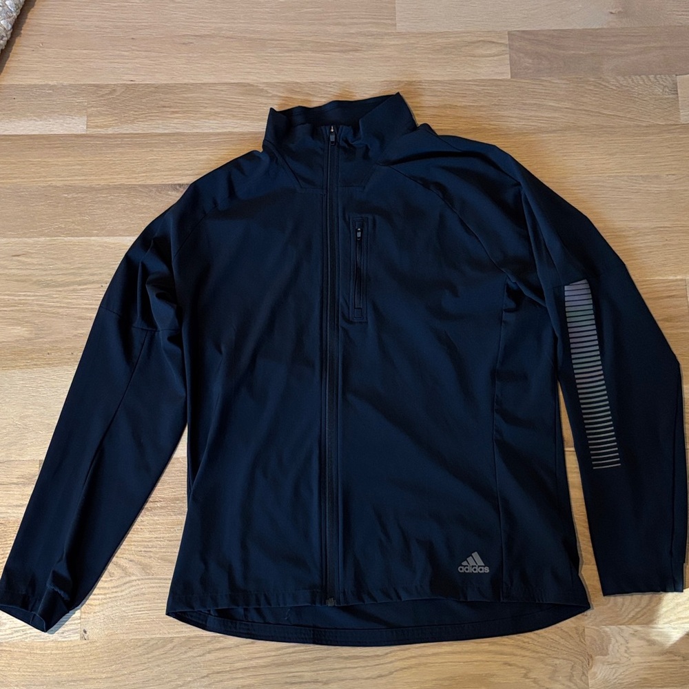 Adidas Men's Performance Black Running Jacket